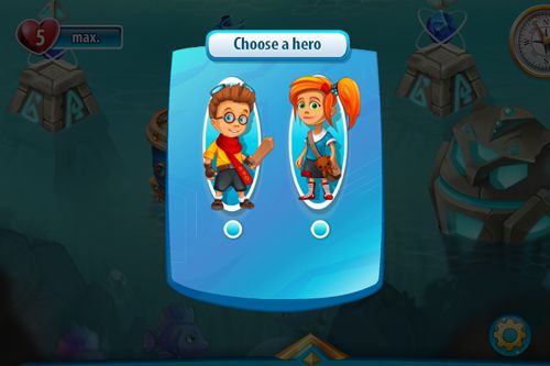 Gameplay screenshots of the Atlantis adventure for iPad, iPhone or iPod.