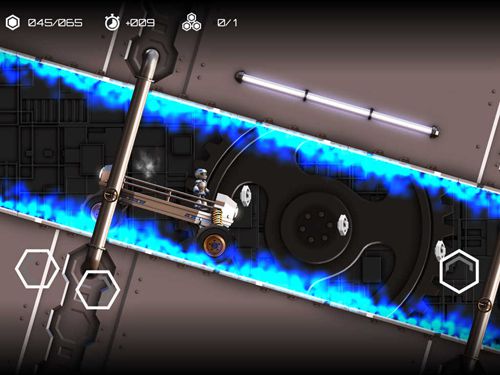 Gameplay screenshots of the Atom run for iPad, iPhone or iPod.