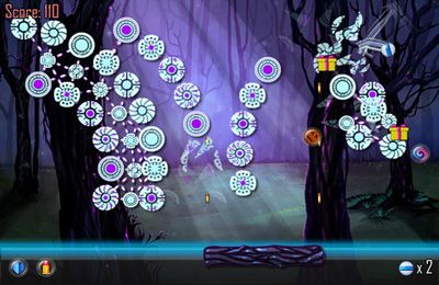 Gameplay screenshots of the Atomic Ball for iPad, iPhone or iPod.