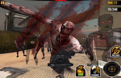 Gameplay screenshots of the Awake Zombie for iPad, iPhone or iPod.