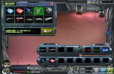 Gameplay screenshots of the AZMK  – Alien Zombie Mutant Killer HD for iPad, iPhone or iPod.