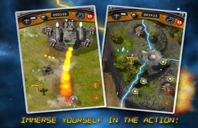 Gameplay screenshots of the B-Squadron: Battle for Earth for iPad, iPhone or iPod.