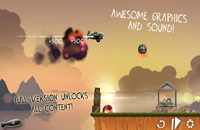 Gameplay screenshots of the Baa Baa Bomber for iPad, iPhone or iPod.