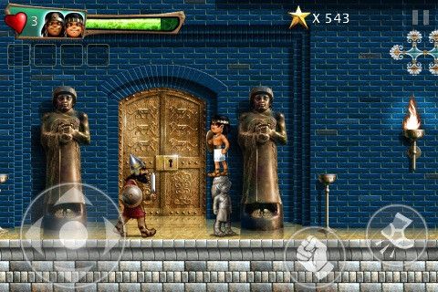 Gameplay screenshots of the Babylonian twins premium for iPad, iPhone or iPod.