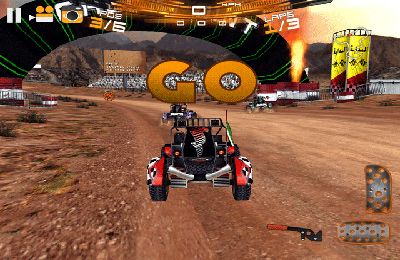 Gameplay screenshots of the Badayer Racing for iPad, iPhone or iPod.