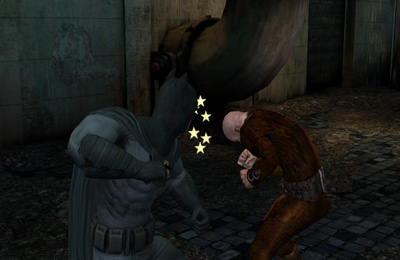 Gameplay screenshots of the Batman Arkham City Lockdown for iPad, iPhone or iPod.