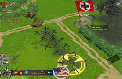 Gameplay screenshots of the Battle Academy for iPad, iPhone or iPod.