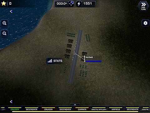 Gameplay screenshots of the Battle fleet 2: World war 2 in the Pacific for iPad, iPhone or iPod.