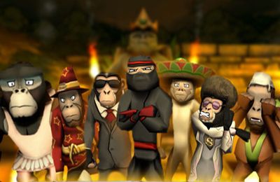 Gameplay screenshots of the Battle Monkeys for iPad, iPhone or iPod.