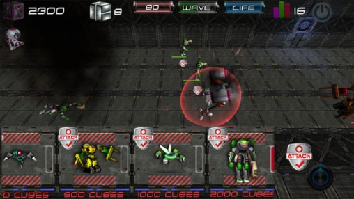 Gameplay screenshots of the Battle Of The Machines Pro for iPad, iPhone or iPod.