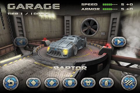 Gameplay screenshots of the Battle riders for iPad, iPhone or iPod.