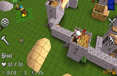 Gameplay screenshots of the Battles And Castles for iPad, iPhone or iPod.