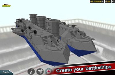 Gameplay screenshots of the Battleship Craft for iPad, iPhone or iPod.