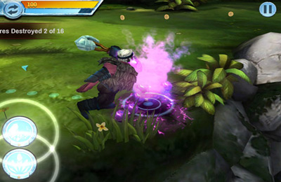 Gameplay screenshots of the Battlestone for iPad, iPhone or iPod.