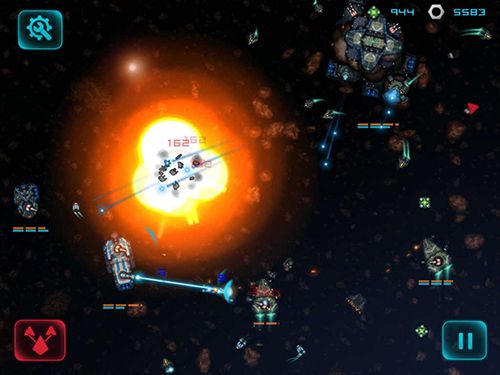 Gameplay screenshots of the Battlevoid: Harbinger for iPad, iPhone or iPod.