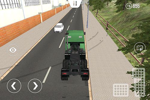 Gameplay screenshots of the Big truck hero for iPad, iPhone or iPod.