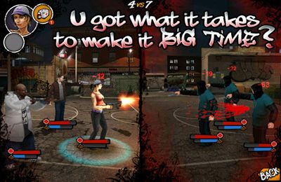 Gameplay screenshots of the Big Time Gangsta for iPad, iPhone or iPod.