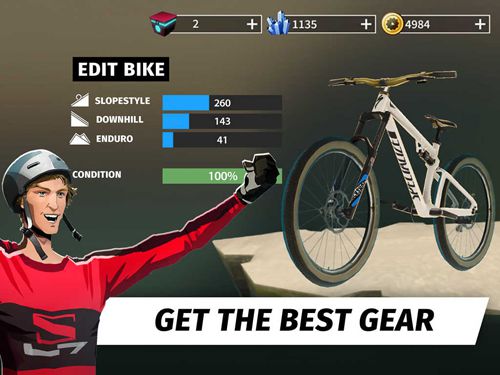 Gameplay screenshots of the Bike: Unchained for iPad, iPhone or iPod.