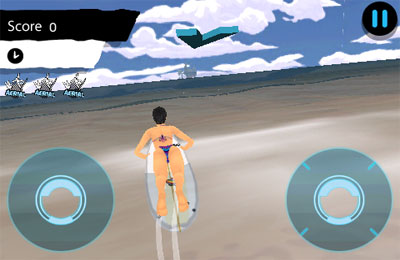 Gameplay screenshots of the Billabong Surf Trip for iPad, iPhone or iPod.