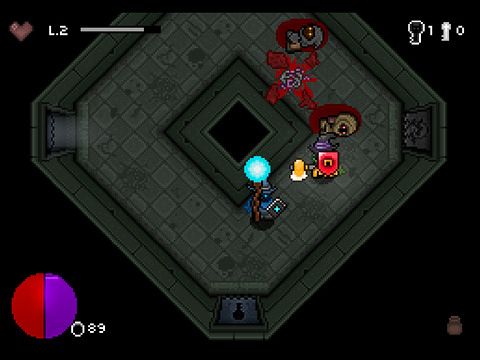 Gameplay screenshots of the Bit dungeon 2 for iPad, iPhone or iPod.