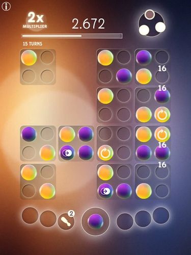 Gameplay screenshots of the Blast ball max for iPad, iPhone or iPod.