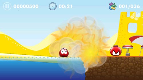 Gameplay screenshots of the Blobster for iPad, iPhone or iPod.
