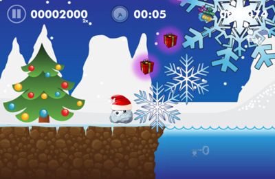 Gameplay screenshots of the Blobster Christmas for iPad, iPhone or iPod.