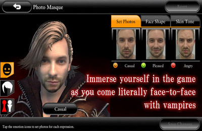 Gameplay screenshots of the BLOODMASQUE for iPad, iPhone or iPod.