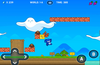 Gameplay screenshots of the Blue Rabbit’s Worlds for iPad, iPhone or iPod.