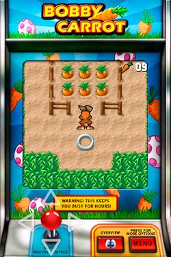 Gameplay screenshots of the Bobby Carrot for iPad, iPhone or iPod.