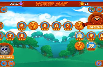 Gameplay screenshots of the Bombcats for iPad, iPhone or iPod.
