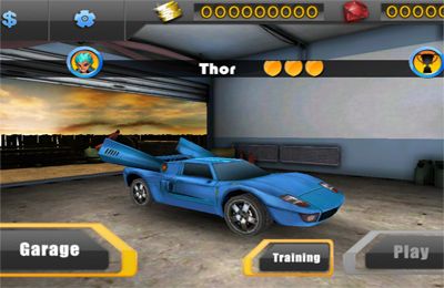 Gameplay screenshots of the Boom Boom Racing for iPad, iPhone or iPod.