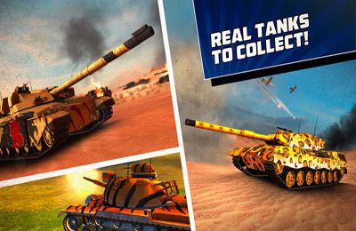 Gameplay screenshots of the Boom! Tanks for iPad, iPhone or iPod.