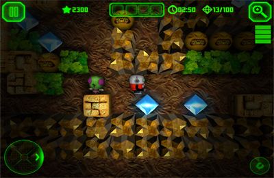 Gameplay screenshots of the Boulder Dash for iPad, iPhone or iPod.