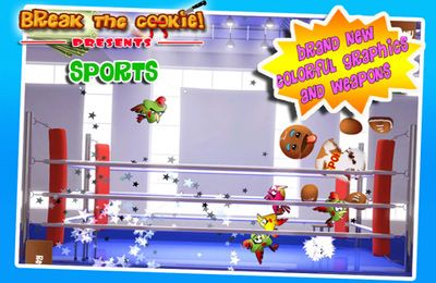 Gameplay screenshots of the Break the Cookie: Sports for iPad, iPhone or iPod.
