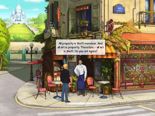 Gameplay screenshots of the Broken sword 5: The serpent's curse for iPad, iPhone or iPod.