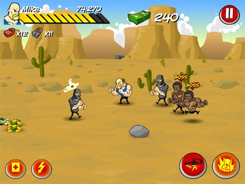 Gameplay screenshots of the Brother's revenge for iPad, iPhone or iPod.