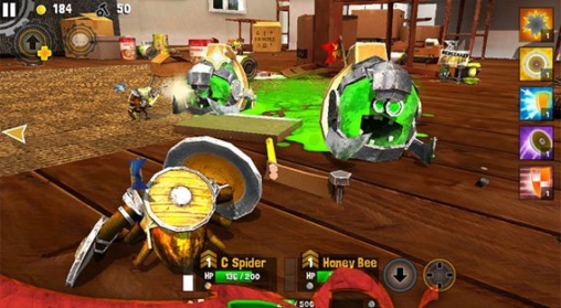Free Bug heroes 2 - download for iPhone, iPad and iPod.