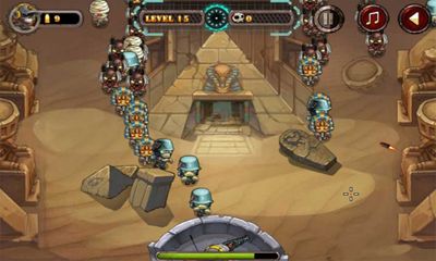 Gameplay screenshots of the Bullet Fly for iPad, iPhone or iPod.