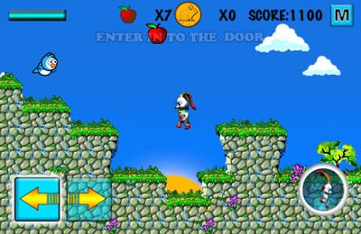 Gameplay screenshots of the Bunny In Island for iPad, iPhone or iPod.