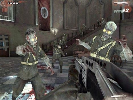 Gameplay screenshots of the Call of duty: Black ops zombies for iPad, iPhone or iPod.