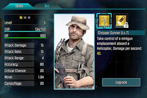 Gameplay screenshots of the Call of duty: Heroes for iPad, iPhone or iPod.