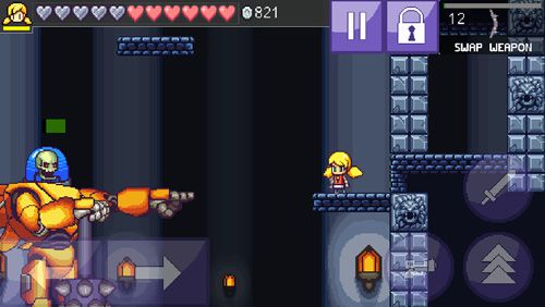 Gameplay screenshots of the Cally's caves 3 for iPad, iPhone or iPod.