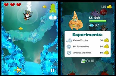 Gameplay screenshots of the Captain Antarctica for iPad, iPhone or iPod.