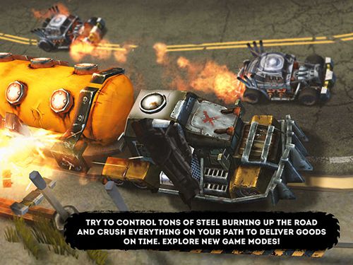 Gameplay screenshots of the Car rage for iPad, iPhone or iPod.