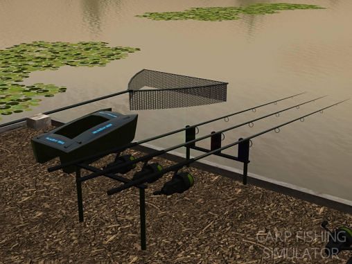 Gameplay screenshots of the Carp fishing simulator for iPad, iPhone or iPod.