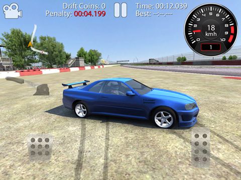 Gameplay screenshots of the CarX: Drift racing for iPad, iPhone or iPod.