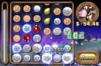 Gameplay screenshots of the Cash Cow for iPad, iPhone or iPod.