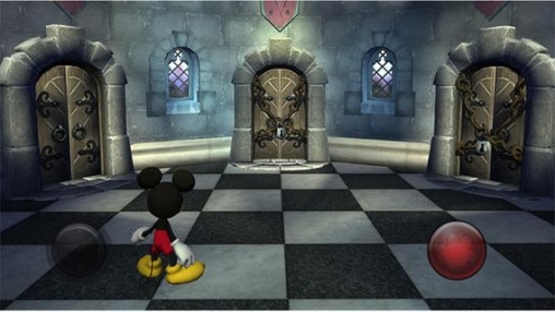 Gameplay screenshots of the Castle of Illusion Starring Mickey Mouse for iPad, iPhone or iPod.