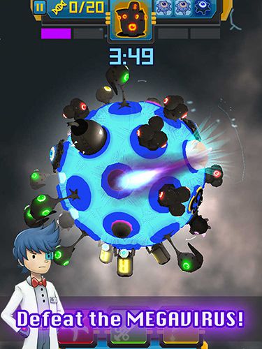 Gameplay screenshots of the Cell surgeon for iPad, iPhone or iPod.
